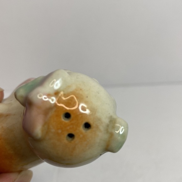 Vintage Salt and Peppers Shakers Fido and Flossie Puppies Dogs - Picture 9 of 9